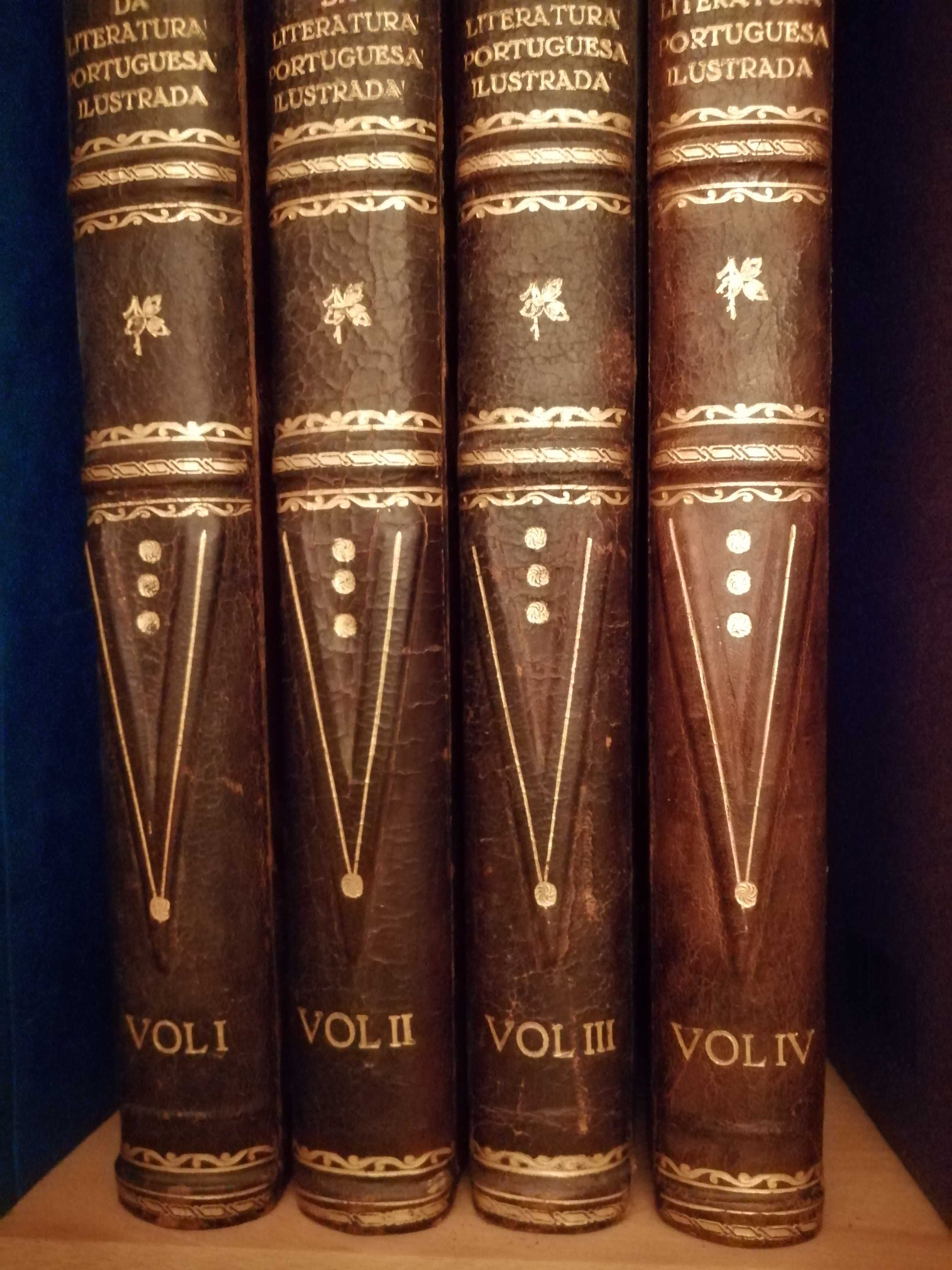 História da Literatura Portuguesa Ilustrada - Completa (IV volumes)