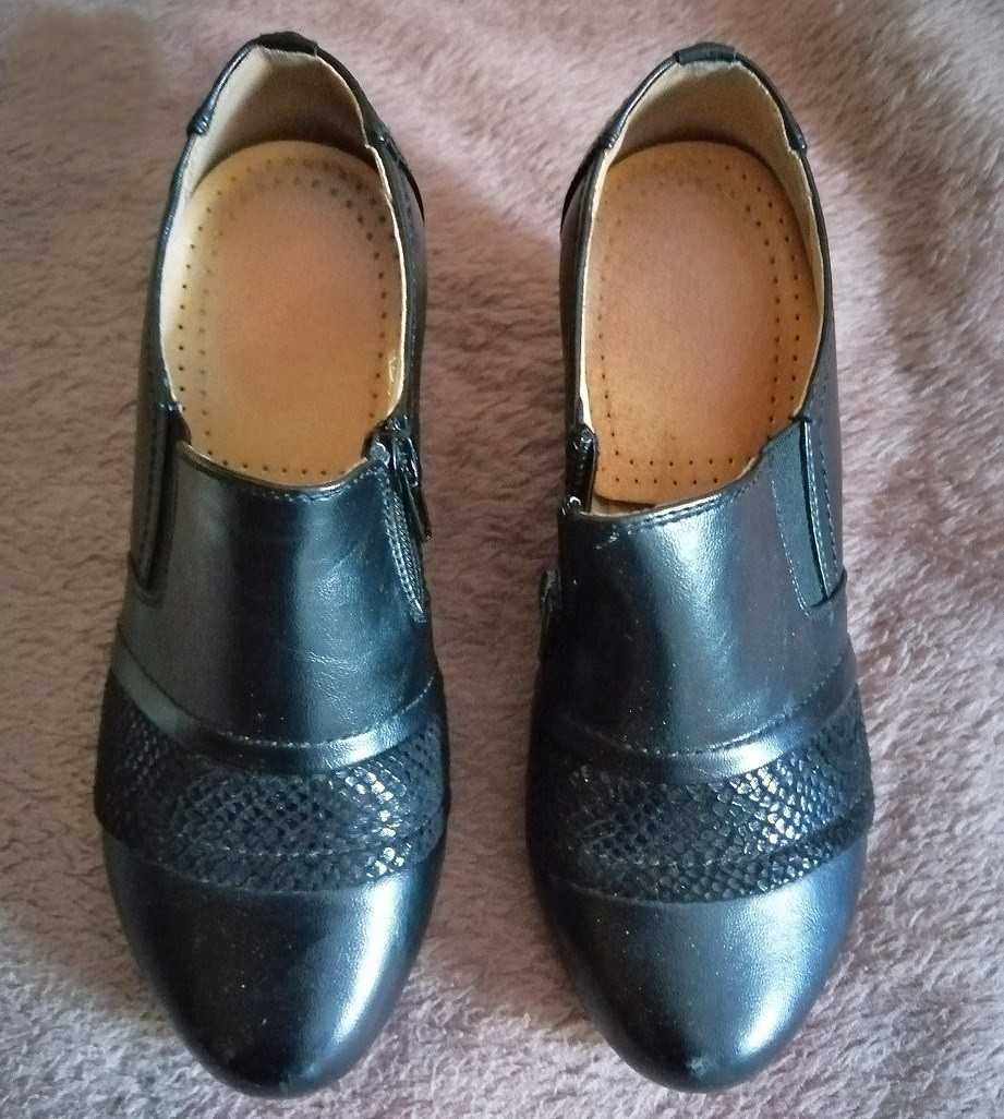 Buty damskie czarne nowe rozmiar 36