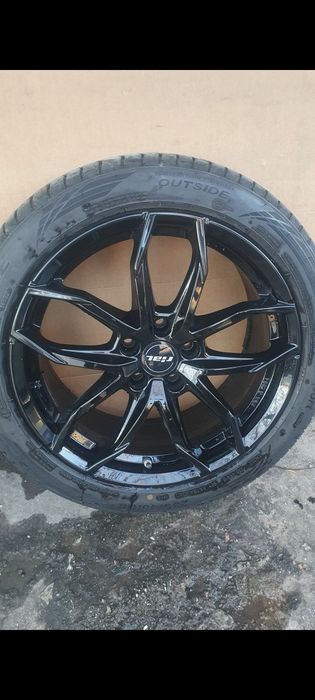 Продам диски Rial 18r с резиной и датчиками давления шин