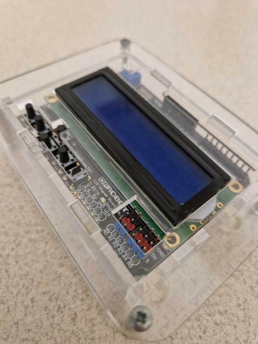 Arduino DFRobot LCD Keypad Shield v1.1 + Obudowa
