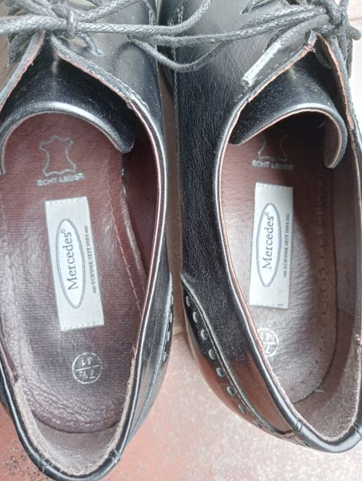 Buty skóra naturalna Mercedes 41 rozmiar