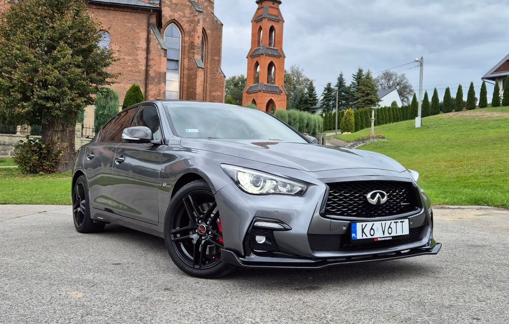 Infiniti Q50 Q50S Sport Tech Max opcja AWD 405HP Świetny!