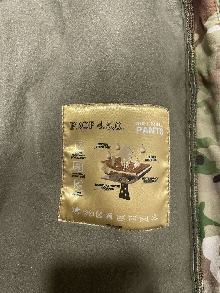 L Костюм тактичний Soft Shell (зима)Pants Multicam Elite L