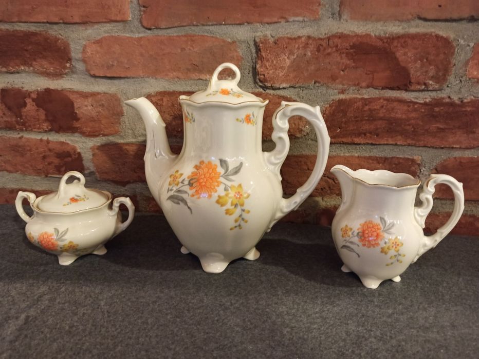 KOENIGSZELT Jaworzyna Śląska Garnitur Porcelany Śląskiej CHARLOTTE