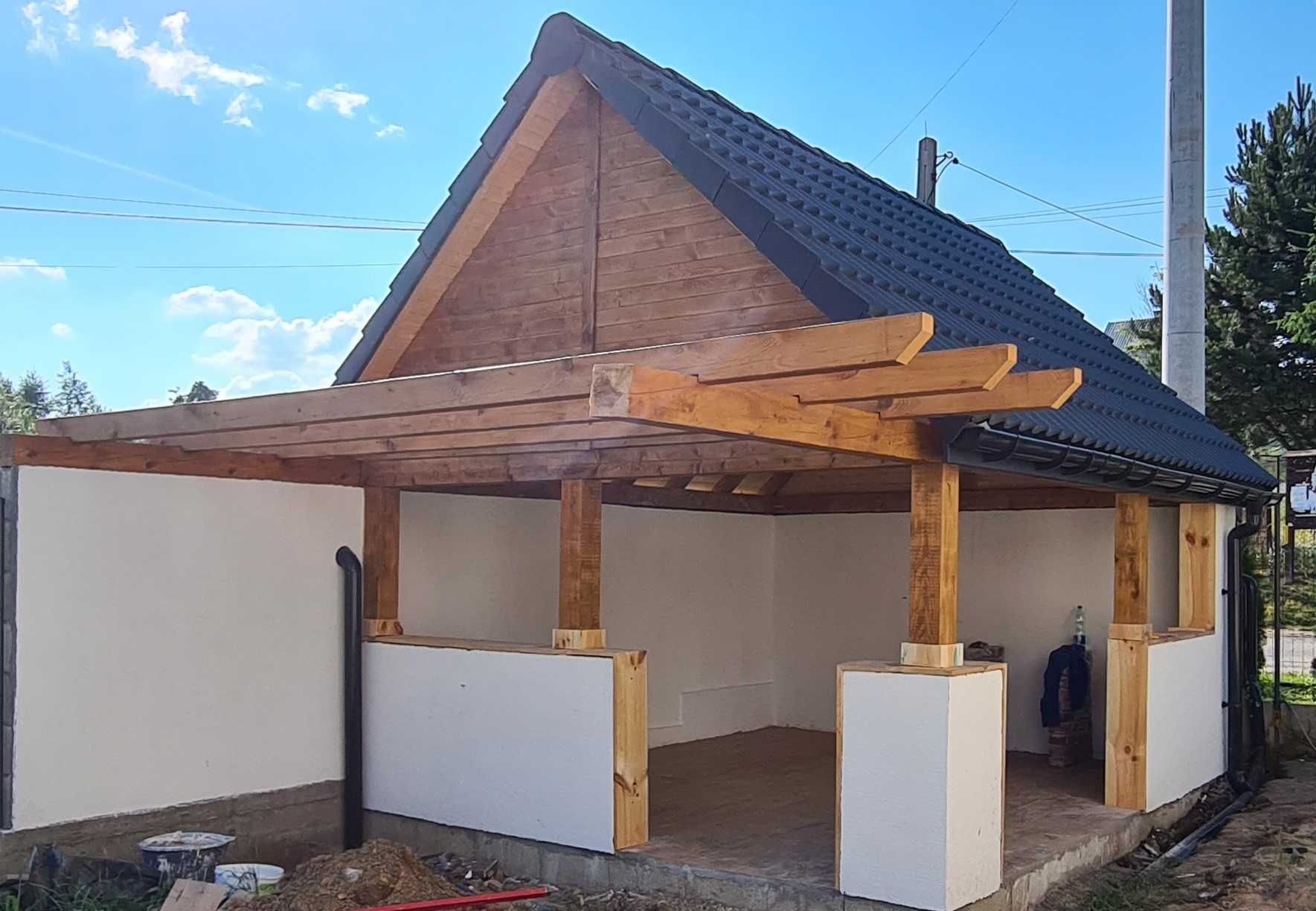 Pergola, zadaszenie tarasu, altanka, taras, balustrady, wiata, weranda