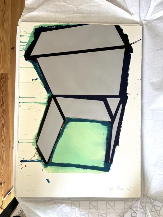 Serigrafia de José Pedro Croft 70 x 100 cm