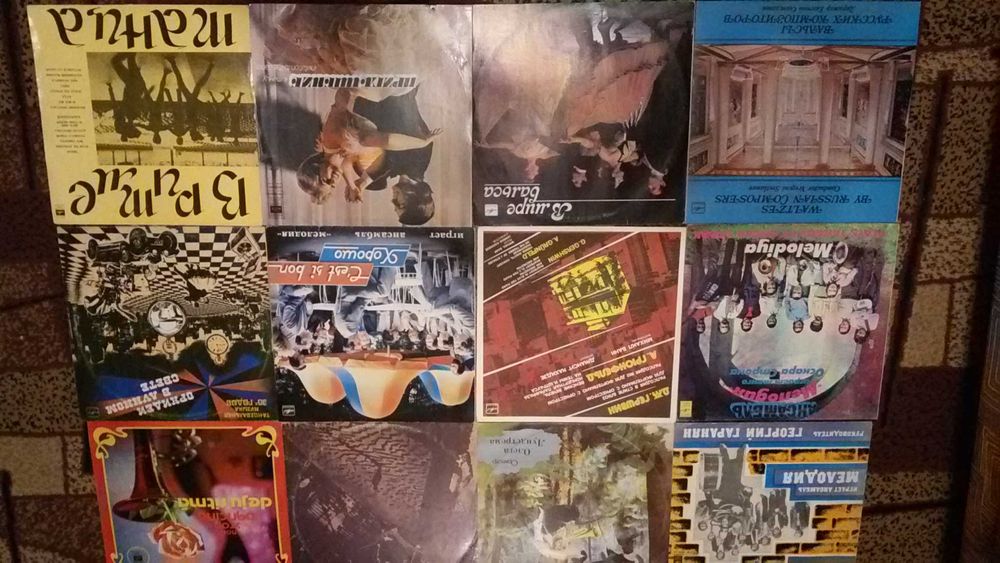 Пластинки джаз.Мелодия