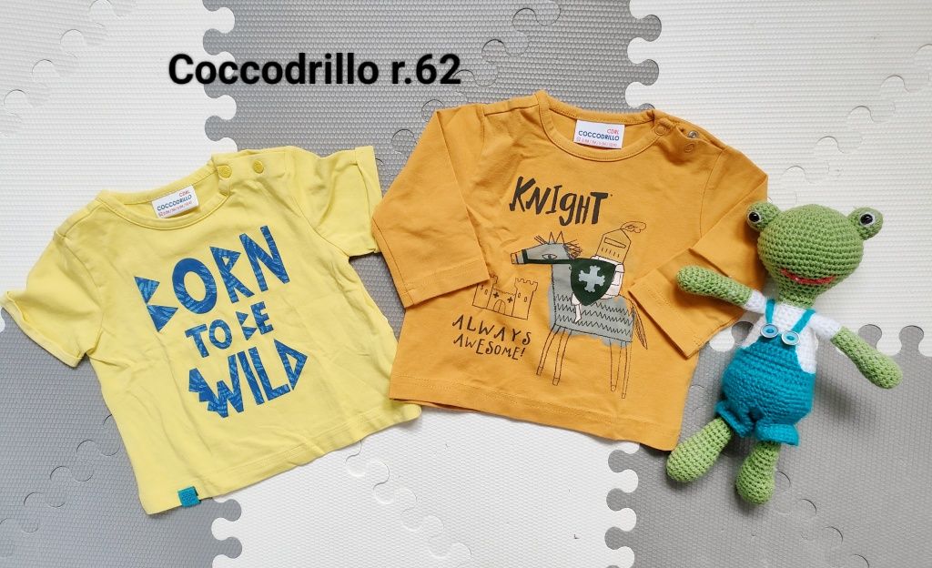 Koszulka Bluzka T-shirt Coccodrillo r 62 Cena całość
