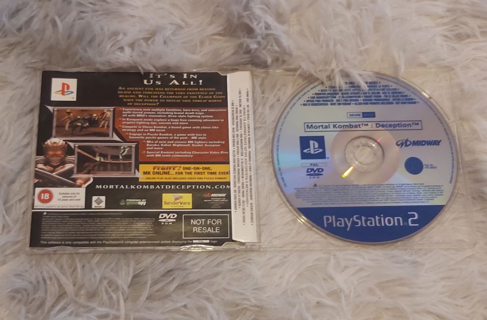 Ps2 Mortal Kombat Deception-Promo (Raro).