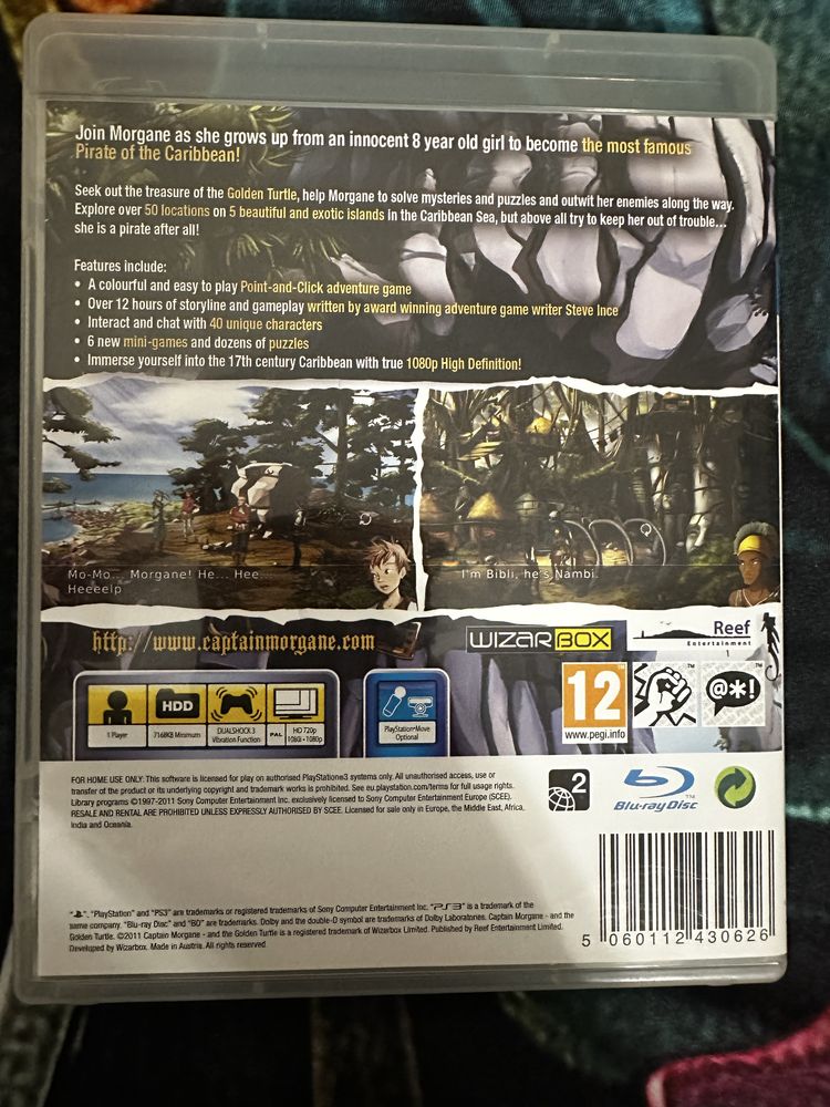 Gra Capitan Morgane and the Golden Turtle na PlayStation 3