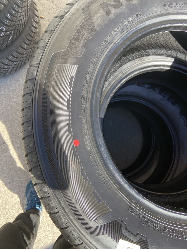4x 215/75r16 Nexen montaż 0zł szczecin