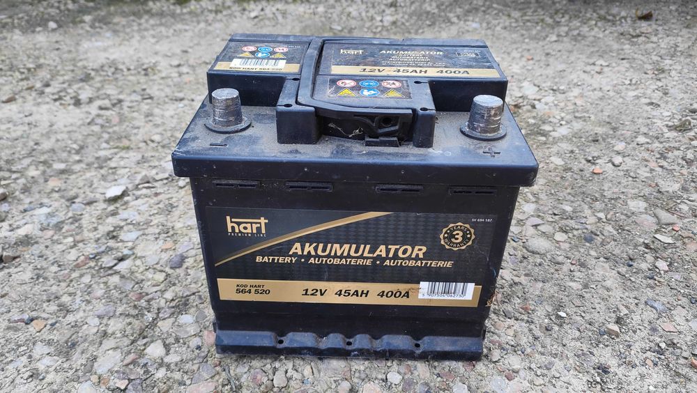Akumulator 12V Hart 45Ah 400A