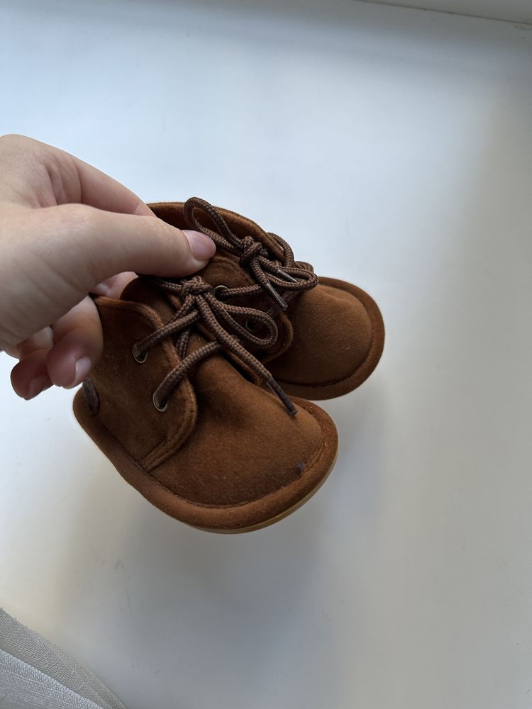 Детские ботинки /Дитячі черевики пінетки