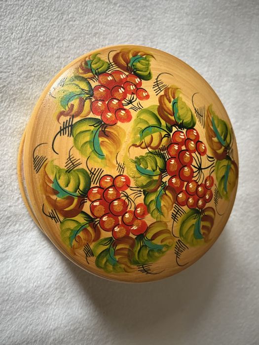 Шкатулка скринька з дерева ручний розпис