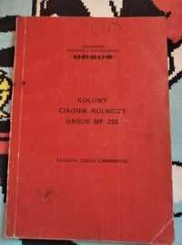 MF 255 katalog części oryginalny 1990