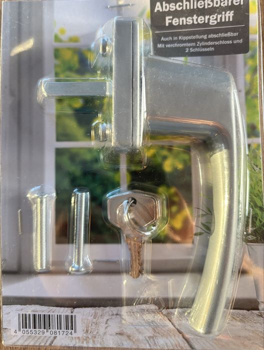 Klamka okienna conmetal szary