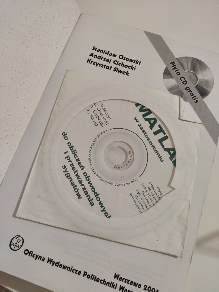 Matlab w zastosowaniu do obliczeń obwodowych i przetwarzania sygnałów