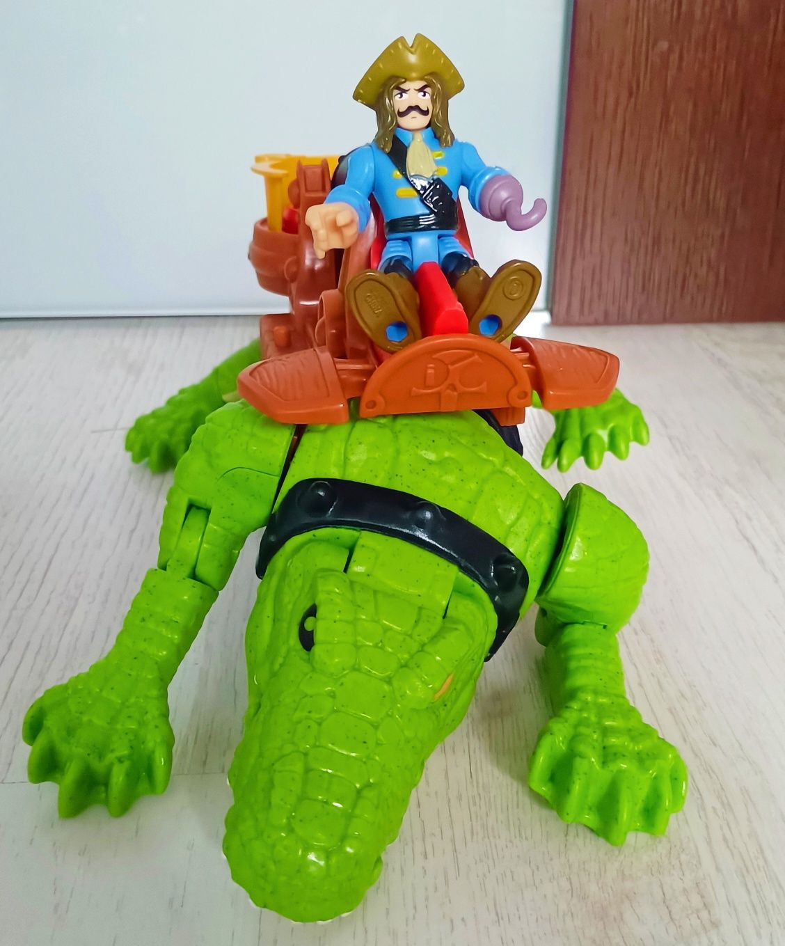 Imaginext krokodyl i pirat