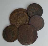 Мідні монети 1700-1800-тих років