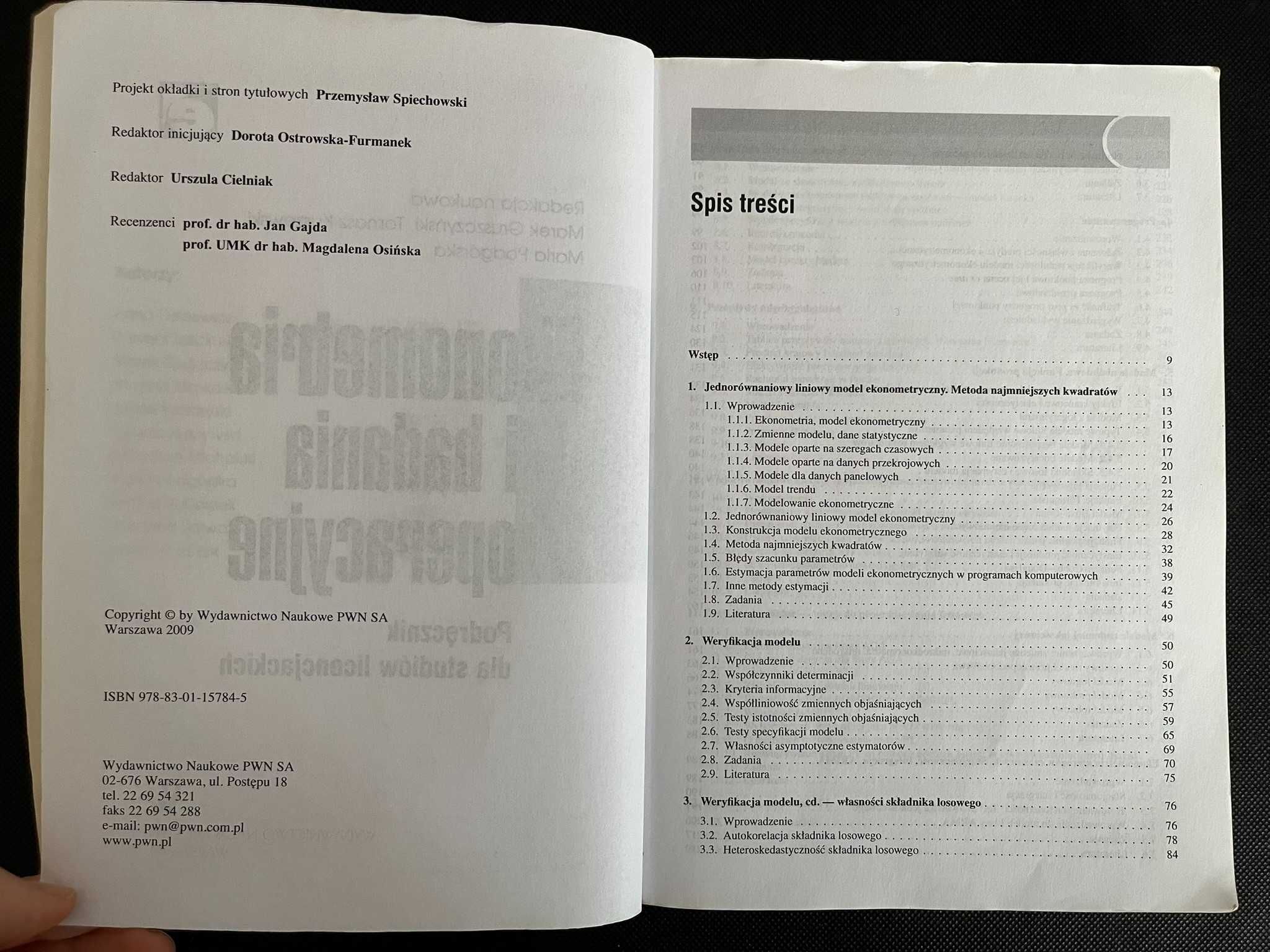 Ekonometria i badania operacyjne - Gruszczyński, Kuszewski, Podgórska