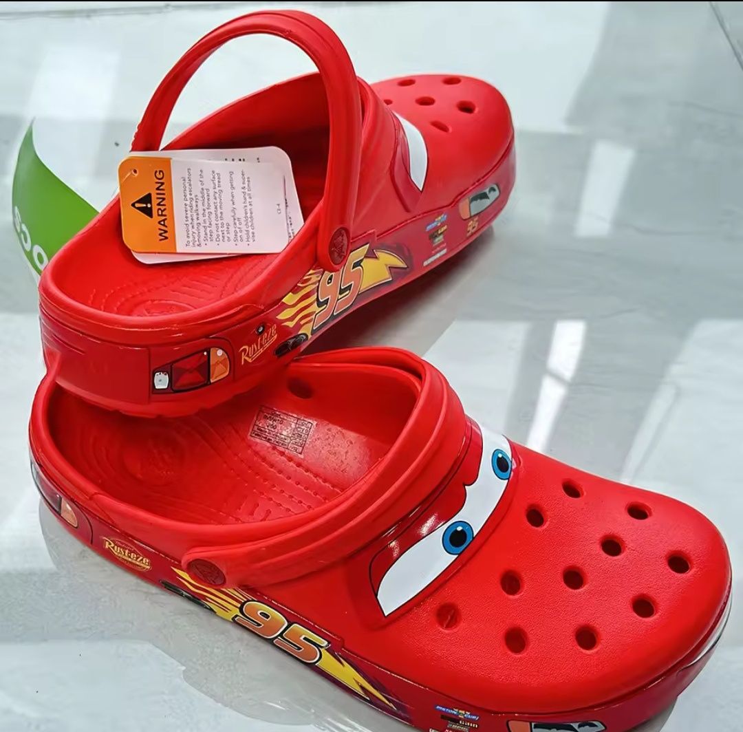 Тапочки CROCS Cars X Classic Clog Red