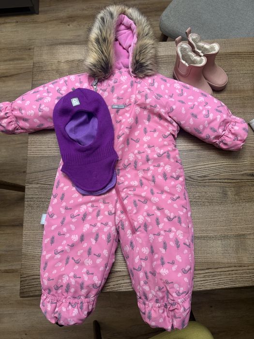 Зимовий комбінезон Lenne 86+6 см + Шапка Reima 48 р