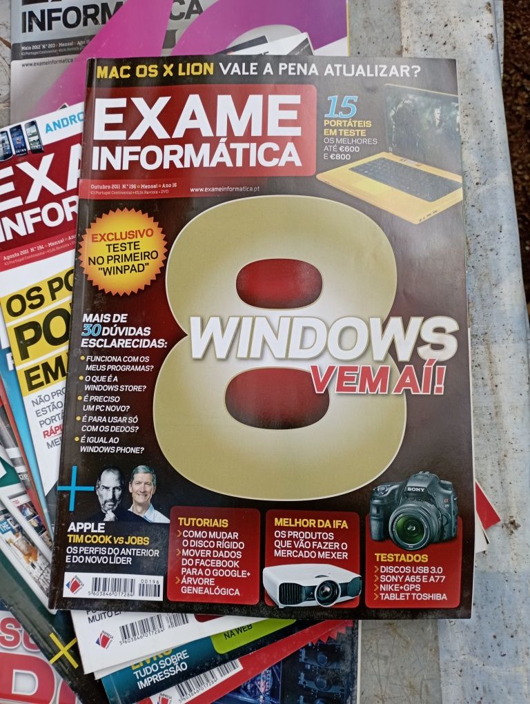 Revistas de informática antigas