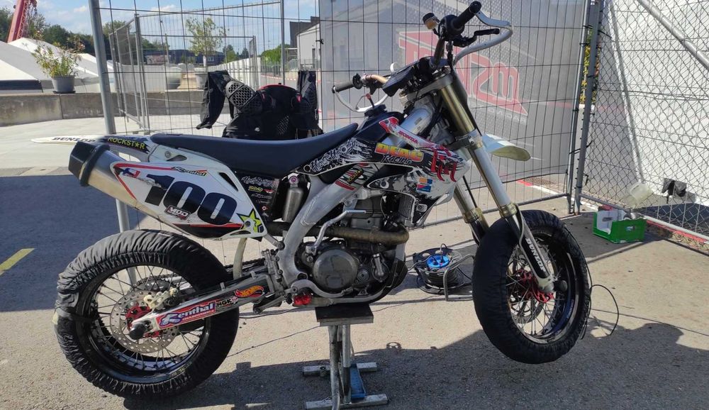 Honda CRF 450 R prawdziwe Supermoto = wyjątkowa adrenalina