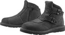 Buty motocyklowe ICON El Bajo 2 skórzane czarne 44 nowe