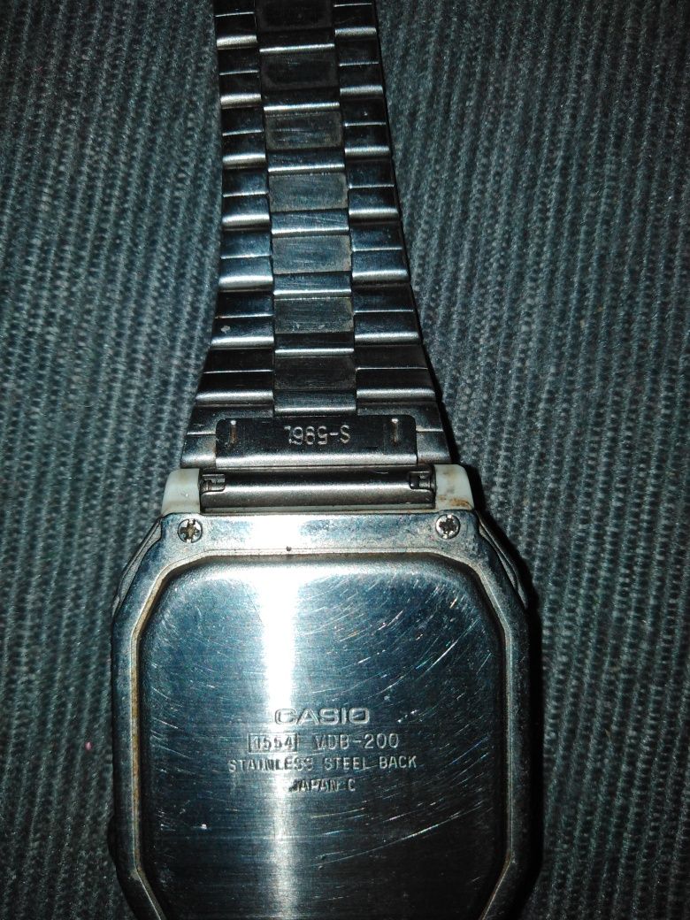 Casio vdb 200. Dotykowy zegarek casio zabytkowy. Casio super stan.