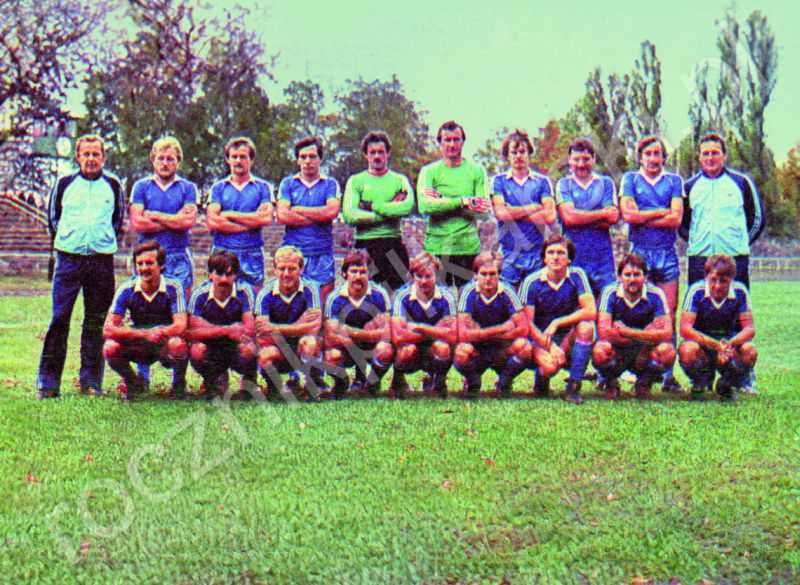 Pocztówka - Sezon 1982/83 MKS Pogoń Szczecin