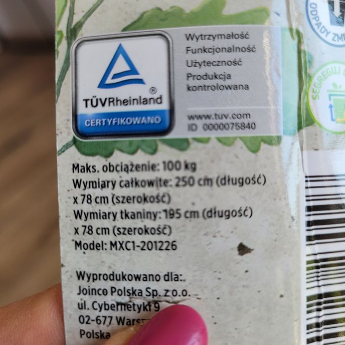 Hamak nowy na prezent