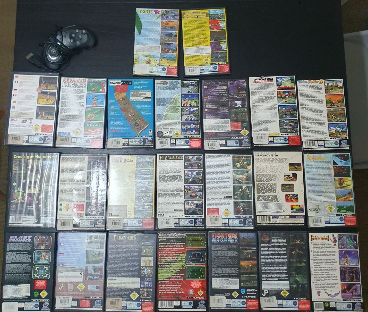 Jogos Sega Saturn - Lote