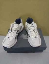 New Balance 530 White Silver Navy   38