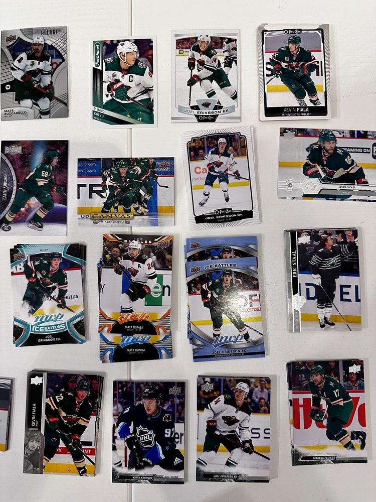 69 kart NHL Minnesota Wild Upper Deck