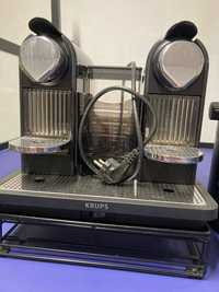 Máquina café cápsulas dupla