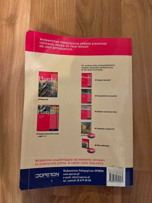 Plastyka podręcznik gimnazjum Czernicka klasy 1-3 operon