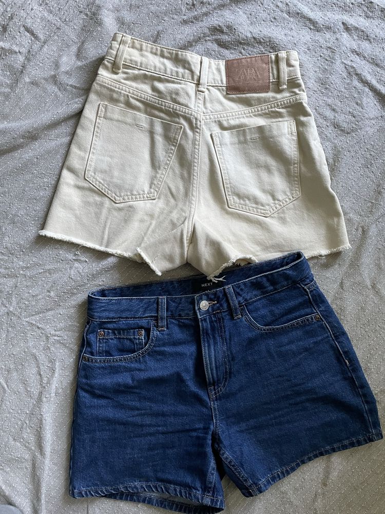 Шорти джинсові ZARA, NEXT
