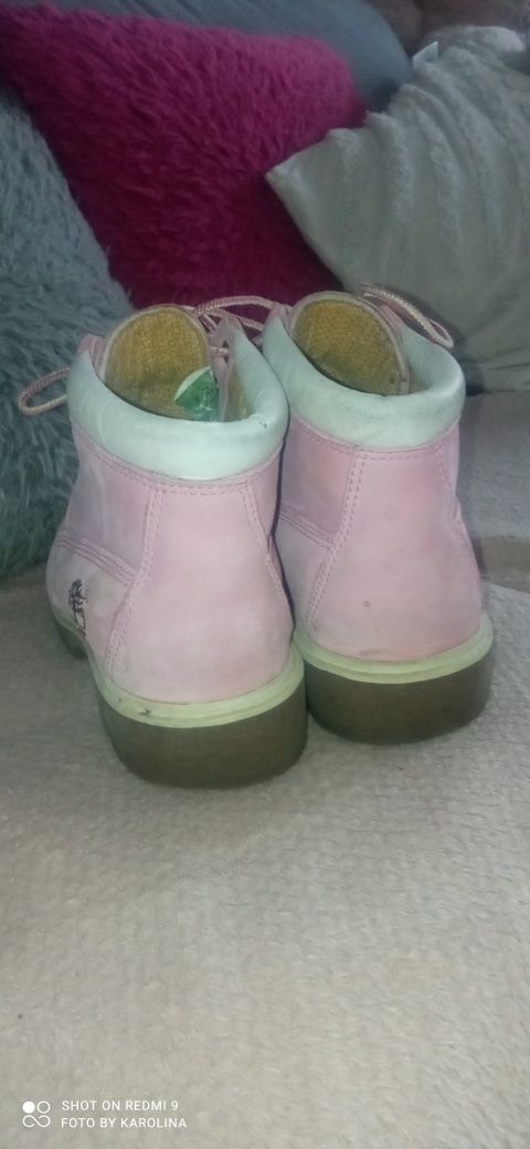 Buty Timberland różowe