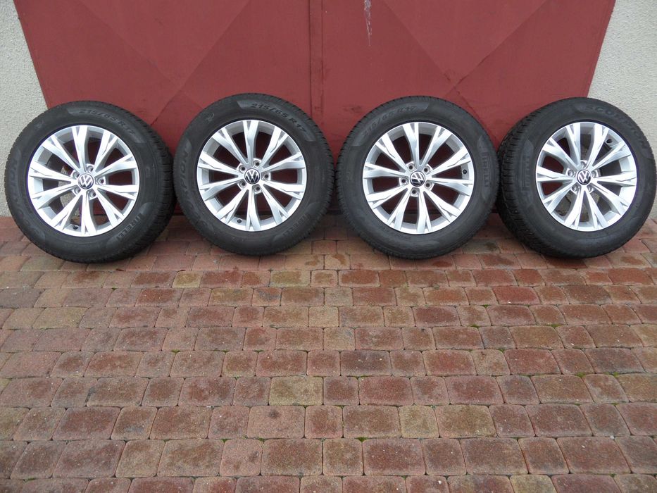 Koła Zimowe Aluminiowe 17 VW Tiguan II -22 Rok