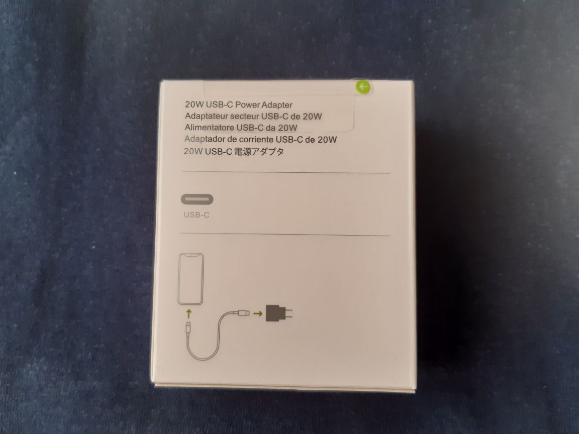 USB-C 20W Power Adapter do iPhone NOWY Kostka Zasilacz do iPhone