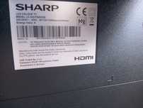 Telewizor Sharp 50 harman/Kardon model 50cfg6002e uszkodzony