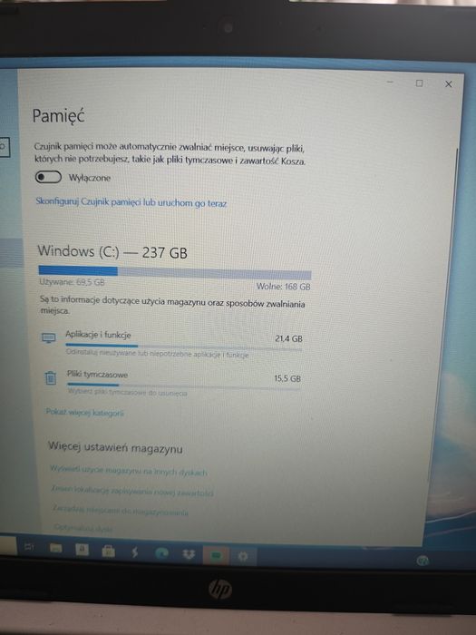 Notebook HP 250 G7 Jak nowy