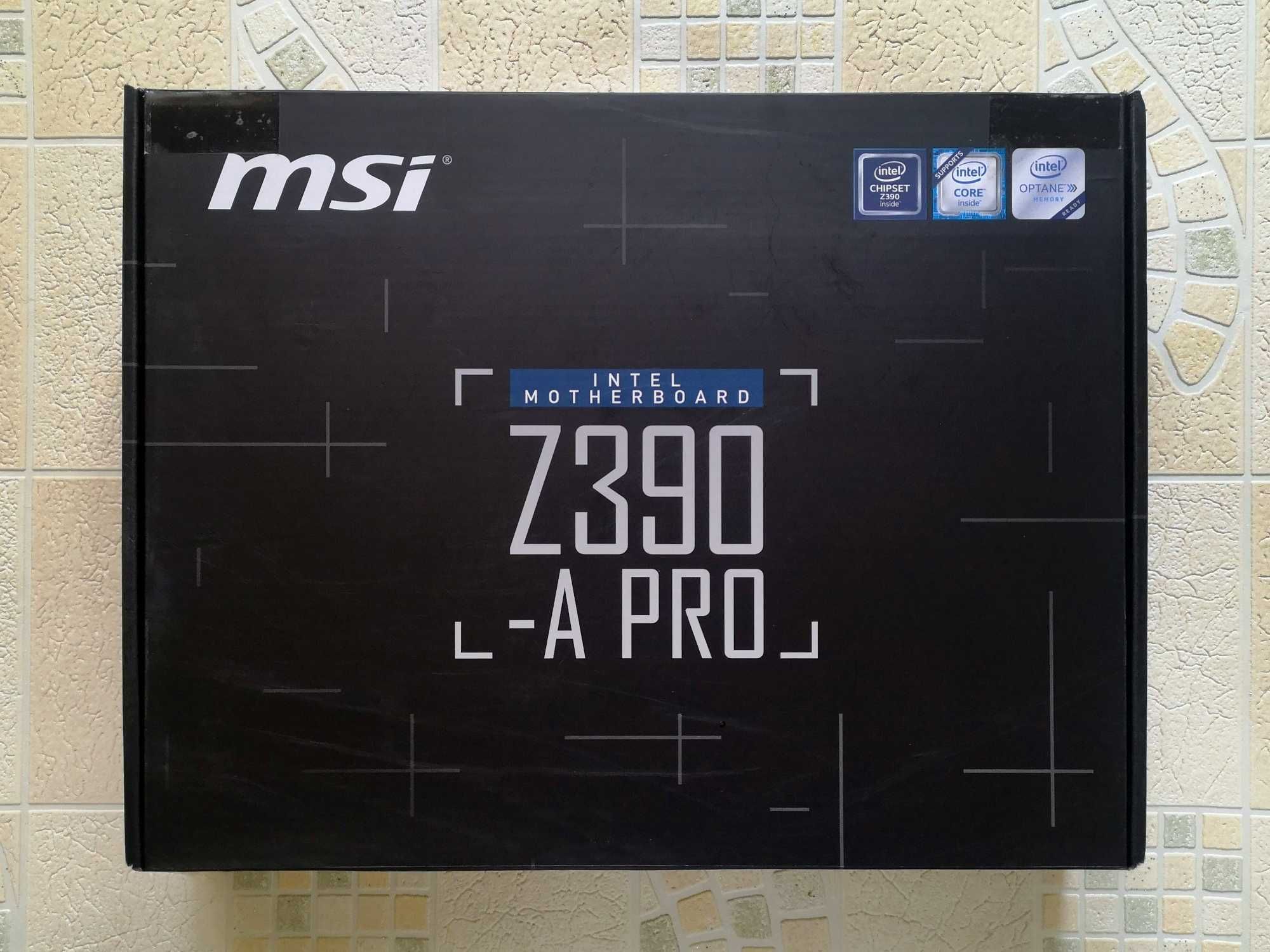 Материнська плата   Socket 1151v2  MSI Z390-A Pro  (MS-7B98)