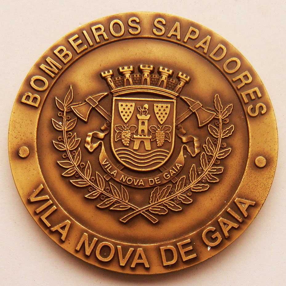 Medalha de Bronze dos Bombeiros Sapadores de Vila Nova de Gaia