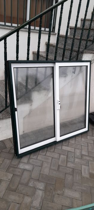 Janélas de aluminiode de correr 2 unidades