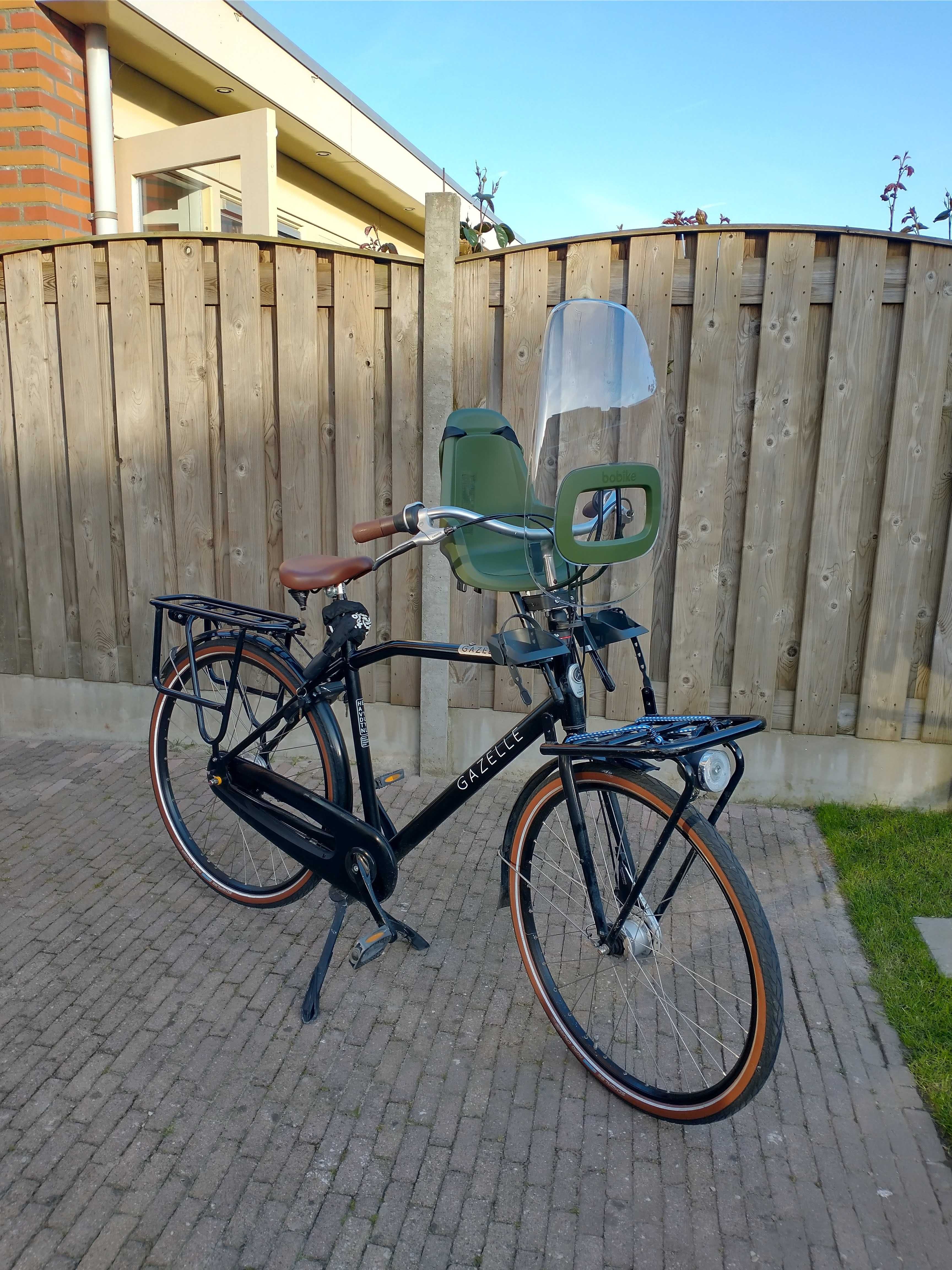 City Bike Gazelle ( dutch brand ) - 175-185cm - Inclui cadeira bebe