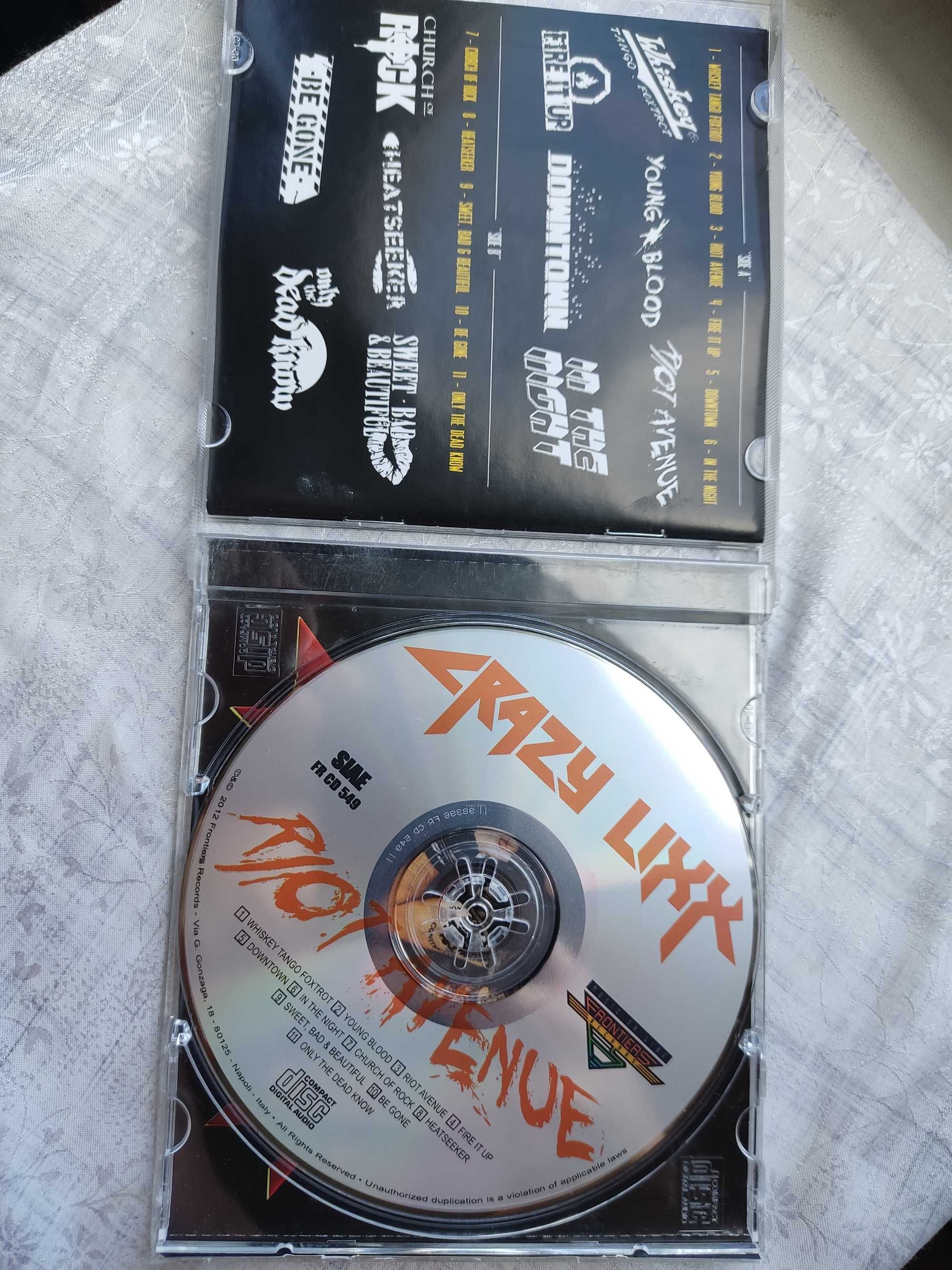 CD диск рок Paganini Crazy lixx Anthrax AcDc