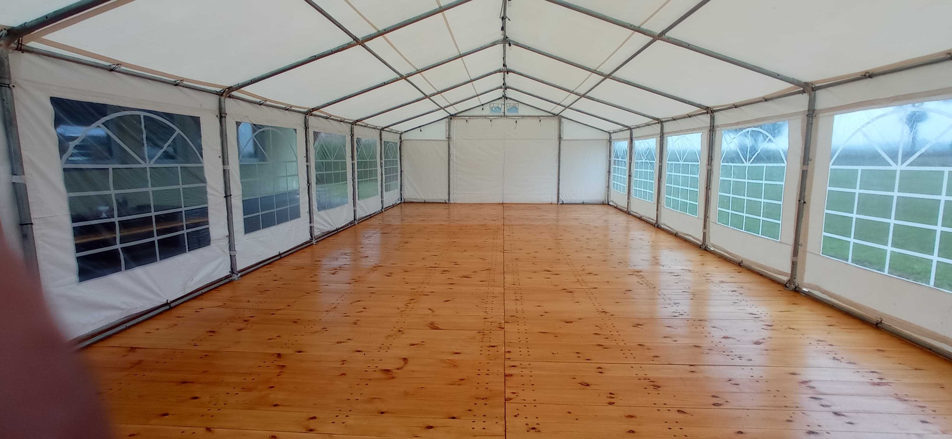 Wynajem podłogi drewnianej, podłogi plenerowe, namioty, wyposażenie