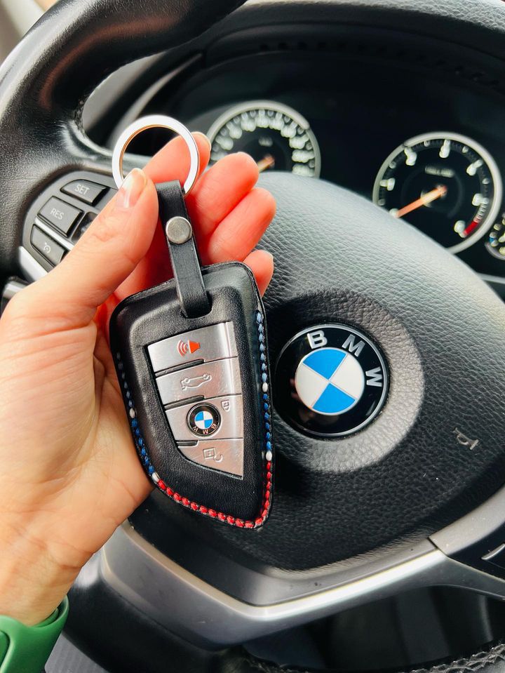 Кожаный чехол на ключ BMW чохол ключ БМВ